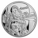 1 oz Silver Proof Round - Three Musketeers - Aramis The Penitent